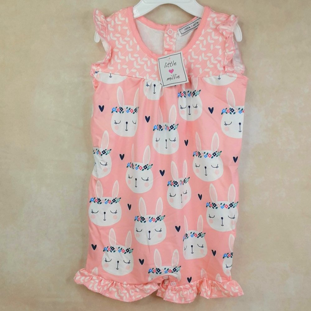 'LITTLE MILLIE' RUFFLE ROMPER